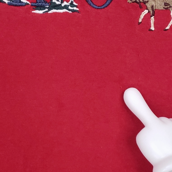 Vintage Yukon Canada Embroidered Eagle Elk Mountains Animal Nature T-shirt - Picture 6 of 10